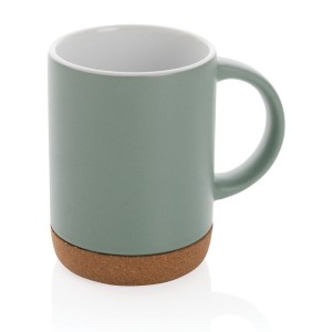 Kubek ceramiczny 280 ml P434.087 /kolor: zielony/