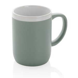 Kubek ceramiczny 300 ml P434.097 /kolor: zielony/