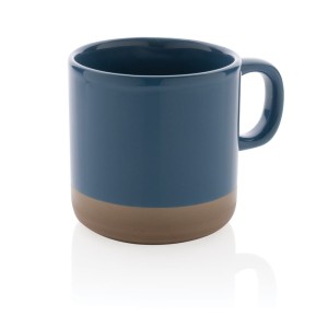 Kubek ceramiczny 360 ml P434.115 /kolor: niebieski/