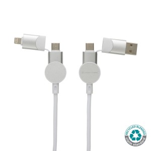 Kabel do ładowania 6 w 1 45W Urban Vitamin Oakland P302.703 /kolor: biały/