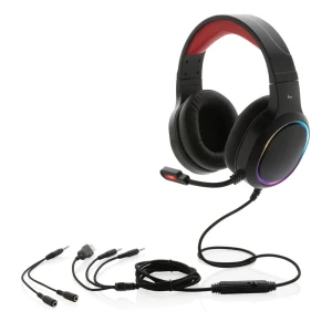 Gamingowe słuchawki nauszne RGB Gaming Hero P329.271 /kolor: czarny/