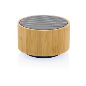 Bambusowy głośnik bezprzewodowy 3W, RABS P329.591 /kolor: czarny/