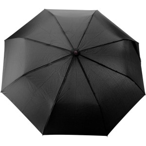 Parasol automatyczny RPET, składany V4895-03 /kolor: czarny/