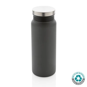 Próżniowa butelka sportowa 600 ml, stal nierdzewna z recyklingu P433.022 /kolor: antracyt/