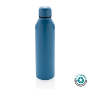 Próżniowa butelka sportowa 500 ml, stal nierdzewna z recyklingu P433.045 /kolor: niebieski/