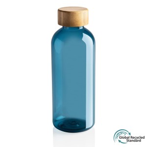 Butelka sportowa 660 ml RPET P433.095 /kolor: niebieski/