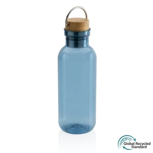 Butelka sportowa 680 ml RPET P433.265 /kolor: niebieski/
