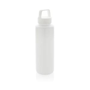 Butelka sportowa 500 ml, plastik z recyklingu P435.013 /kolor: biały/