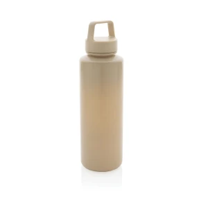 Butelka sportowa 500 ml, plastik z recyklingu P435.019 /kolor: brązowy/