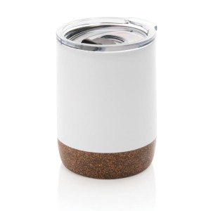 Kubek podróżny 180 ml, stal nierdzewna z recyklingu P435.053 /kolor: biały/