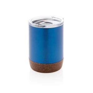 Kubek podróżny 180 ml, stal nierdzewna z recyklingu P435.055 /kolor: niebieski/