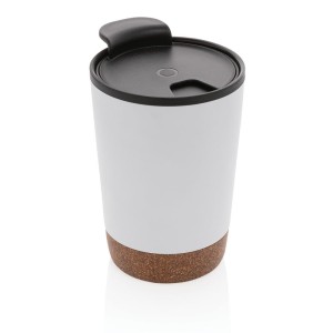 Kubek podróżny 300 ml, PP z recyklingu P435.073 /kolor: biały/