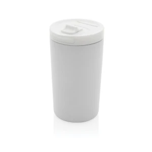 Kubek termiczny 300 ml, stal nierdzewna z recyklingu P435.093 /kolor: biały/