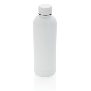 Butelka termiczna 500 ml, stal nierdzewna z recyklingu P435.703 /kolor: biały/