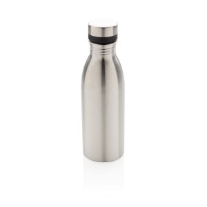 Butelka sportowa 500 ml, stal nierdzewna z recyklingu P435.712 /kolor: srebrny/