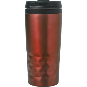 Kubek podróżny 300 ml V0605-05 /kolor: czerwony/
