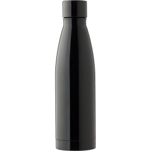 Butelka ze stali nierdzewnej 500 ml V4885-03 /kolor: czarny/
