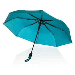 Mały parasol automatyczny 21" Impact AWARE™ RPET P850.437 /kolor: zielony/