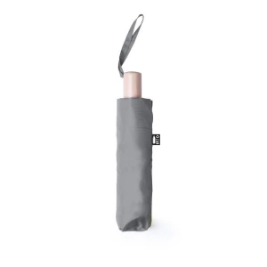 Wiatroodporny parasol manualny RPET, składany V0762-19 /kolor: szary/