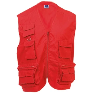 Kamizelka (L-XXL) V7129-05L /kolor: czerwony/