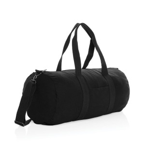 Torba sportowa, podróżna Impact AWARE™, bawełna z recyklingu P707.191 /kolor: czarny/
