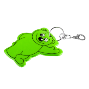 Brelok odblaskowy (kolor: zielony)