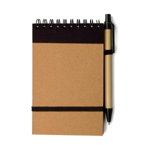 Notes V2335-03 (kolor: czarny)