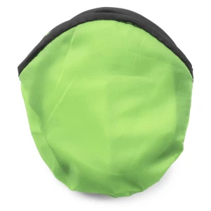 Składane frisbee w pokrowcu V6370-10 (kolor: zielony)