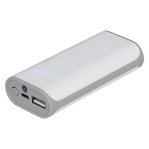 Power bank 4000 mAh V3778-02 (kolor: biały)