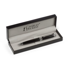 Długopis reklamowy V1416-03 (kolor: czarny)