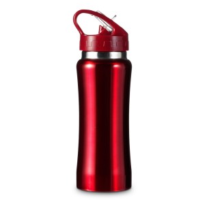 Butelka sportowa 600 ml V4656-05 (kolor: czerwony)