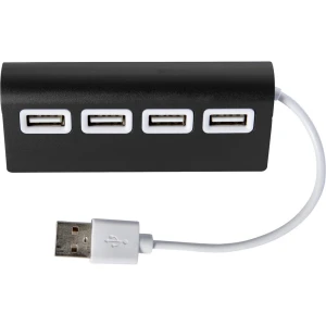 Hub USB V3790-03 (kolor: czarny)