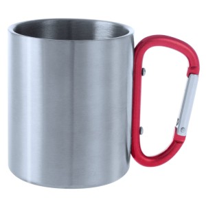 Kubek 200 ml V8437-05 (kolor: czerwony)