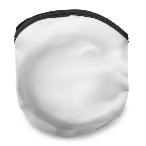 Składane frisbee w pokrowcu V6370-02 (kolor: biały)